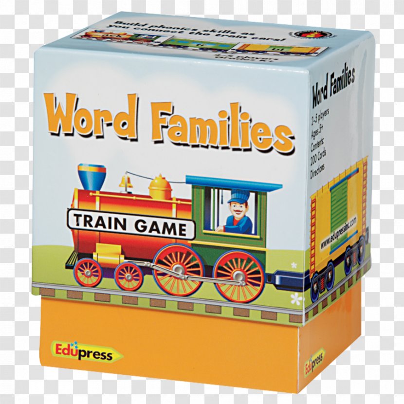 Train Game Toy Skill - Family Words Transparent PNG