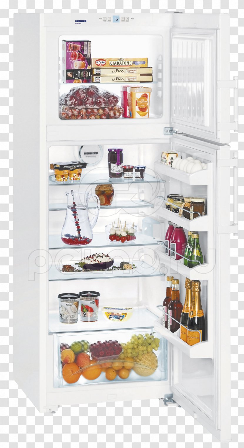 Liebherr Fridge-freezer Cm. 60 H 161 Refrigerator CTP 2921 Comfort Price - Retail Transparent PNG