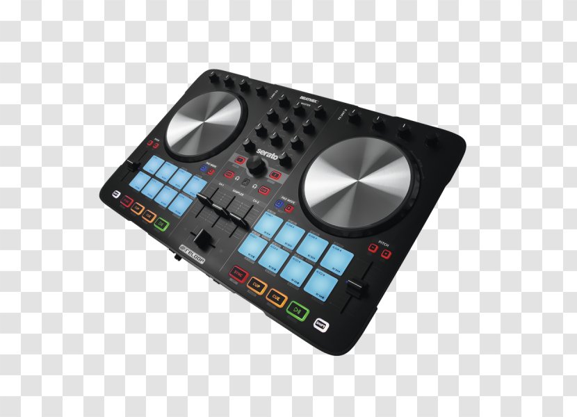 DJ Controller Audio Mixers Serato Research Fade Disc Jockey - Electronic Musical Instrument - Turntable Transparent PNG