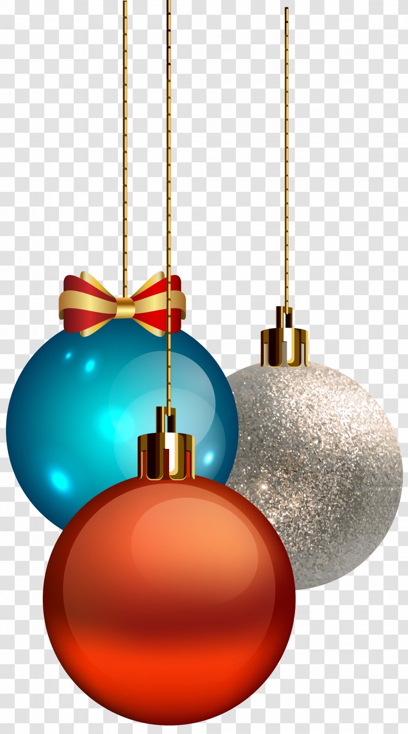 Christmas Ornament Clip Art - Tree - Balls Transparent Transparent PNG