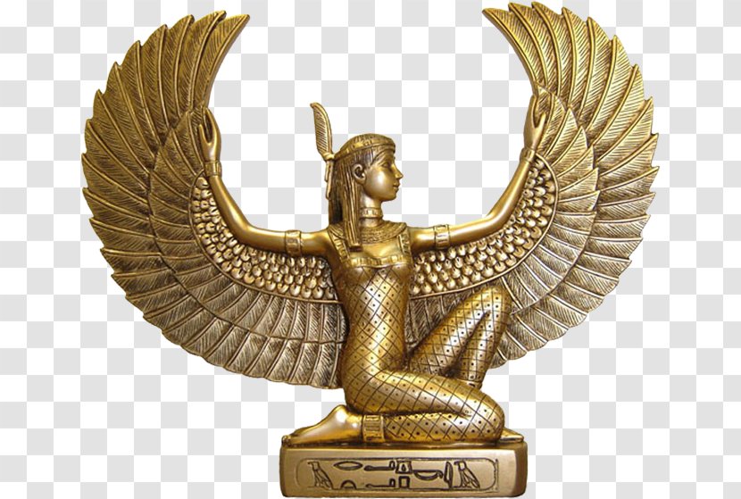 Isis Ancient Egypt Goddess Divinity Maat - Metal Transparent PNG