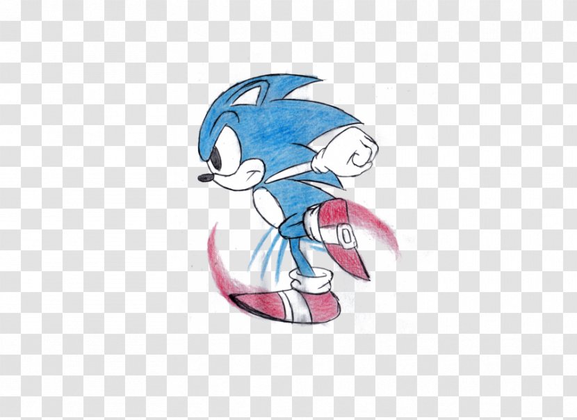 Sonic The Hedgehog Adventure Shadow Jump Animation - Watercolor Transparent PNG