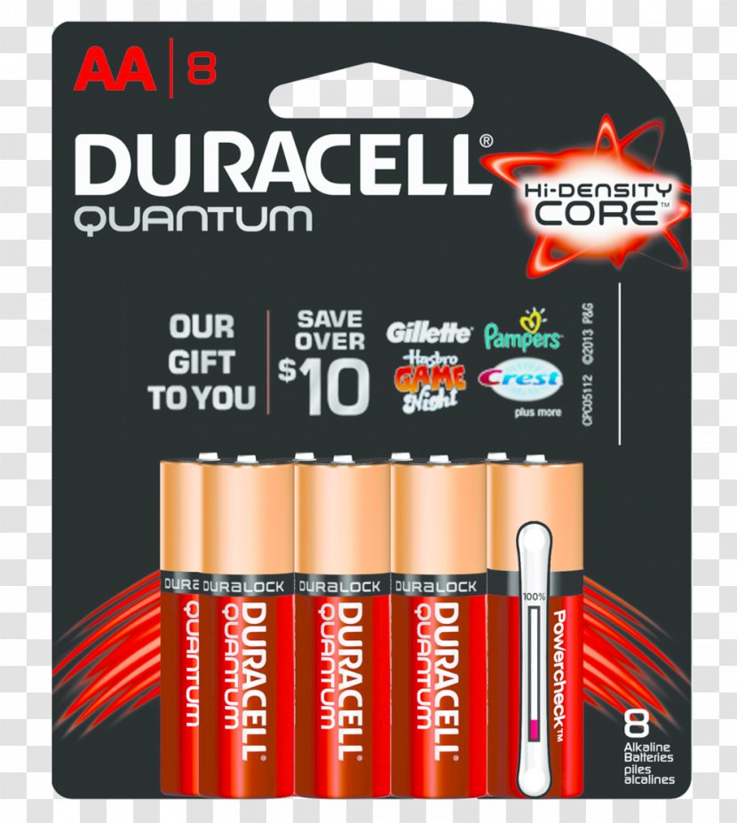 Electric Battery Alkaline Duracell Font Transparent PNG