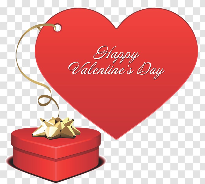 Gift Valentine's Day Love Clip Art - Text Transparent PNG