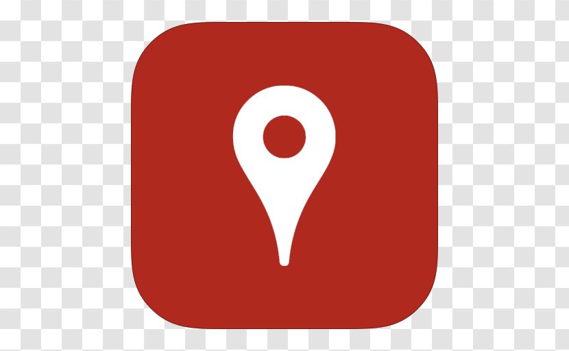 Heart Love Symbol - Ios 7 - MetroUI Google Maps Transparent PNG