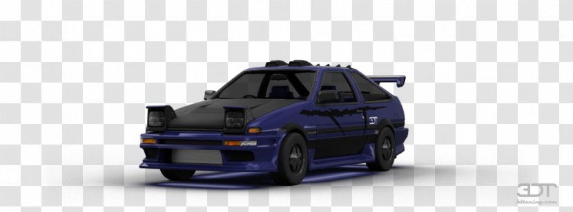 Bumper City Car Compact Automotive Design - Transport - Toyota Ae86 Transparent PNG