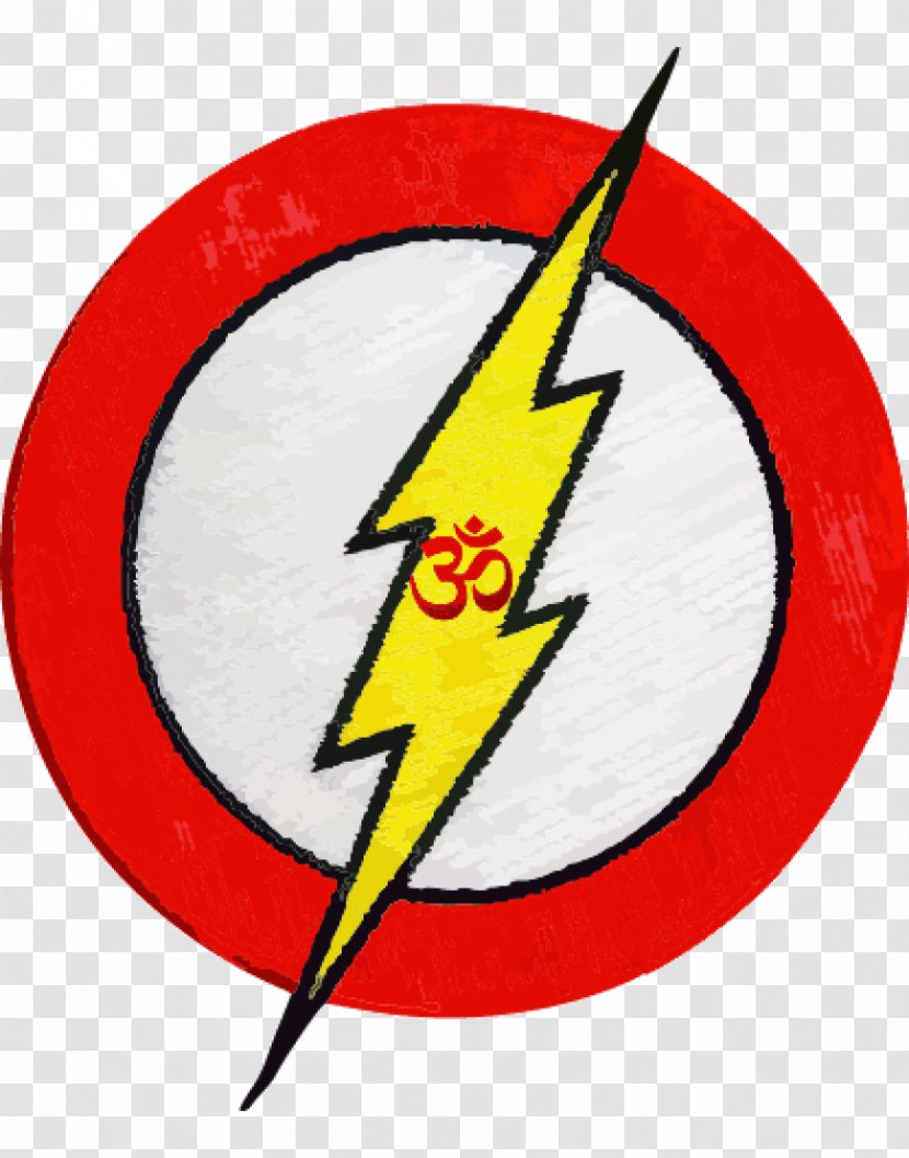 Flash Logo Symbol Superhero DC Comics - Artwork - Light Transparent PNG