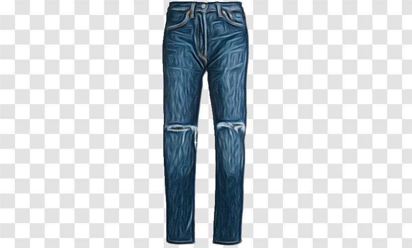 Denim Jeans Clothing Blue Pocket - Trousers Textile Transparent PNG