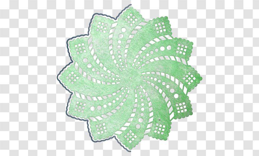Doily Paper Embroidery Place Mats Pattern - Doilies Transparent PNG