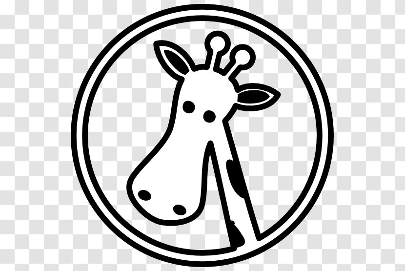 The White Giraffe Drawing Clip Art - Cliparts Transparent PNG