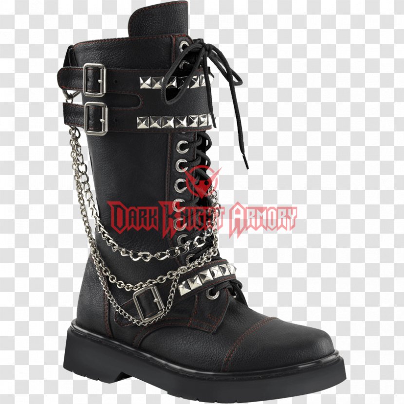 Combat Boot Artificial Leather Knee-high - Zipper - Army Boots Transparent PNG
