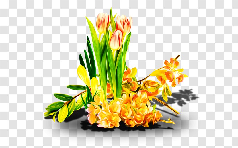 Floral Design Flower Tulip Clip Art - Arranging Transparent PNG