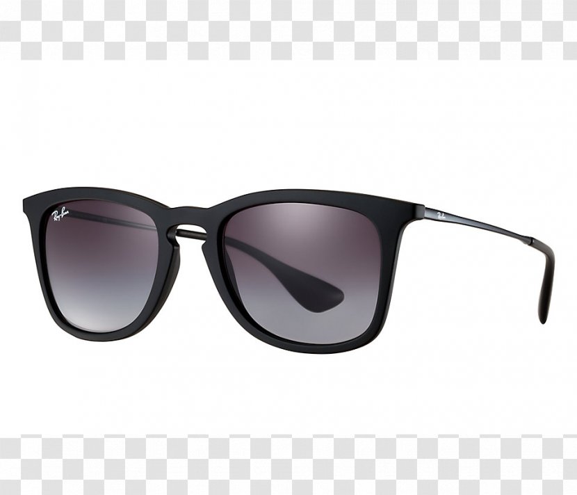Ray-Ban Chris Sunglasses RB3578 Erika Classic - Vision Care - Black Transparent PNG
