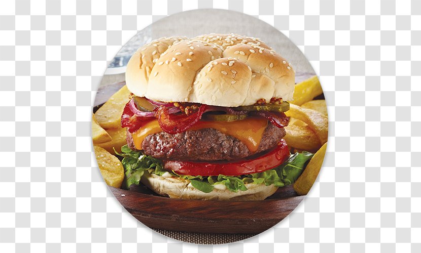 Cheeseburger Hamburger Buffalo Burger Veggie Junk Food - Salmon - Roll Dough Transparent PNG