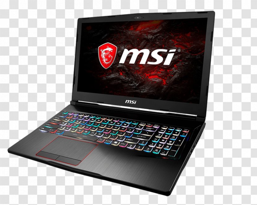 Laptop MSI Intel Core I7 Gaming Computer - Technology - Msi Transparent PNG