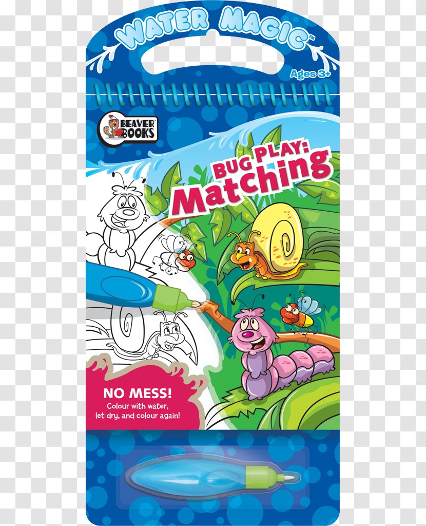 Papp International Inc Publishing Book Bug Rue Merizzi - WATER PLAY Transparent PNG