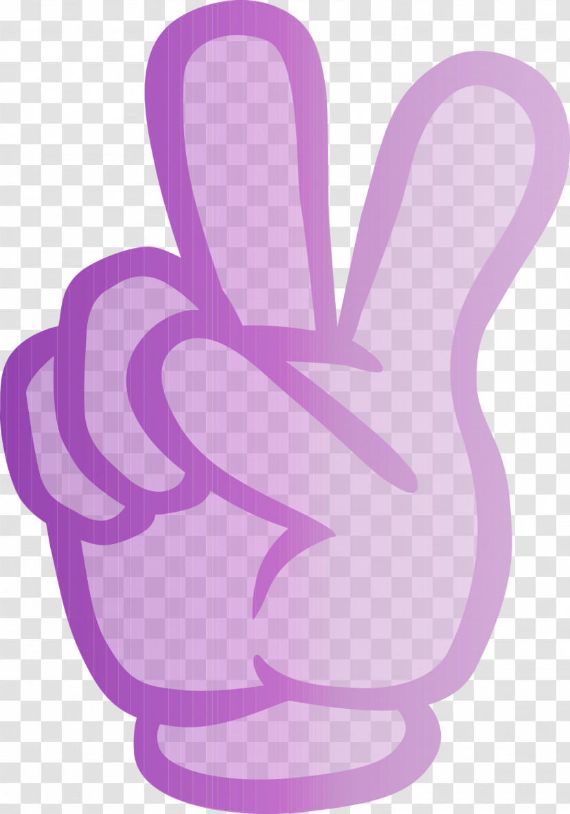 Violet Purple Pink Gesture Transparent PNG