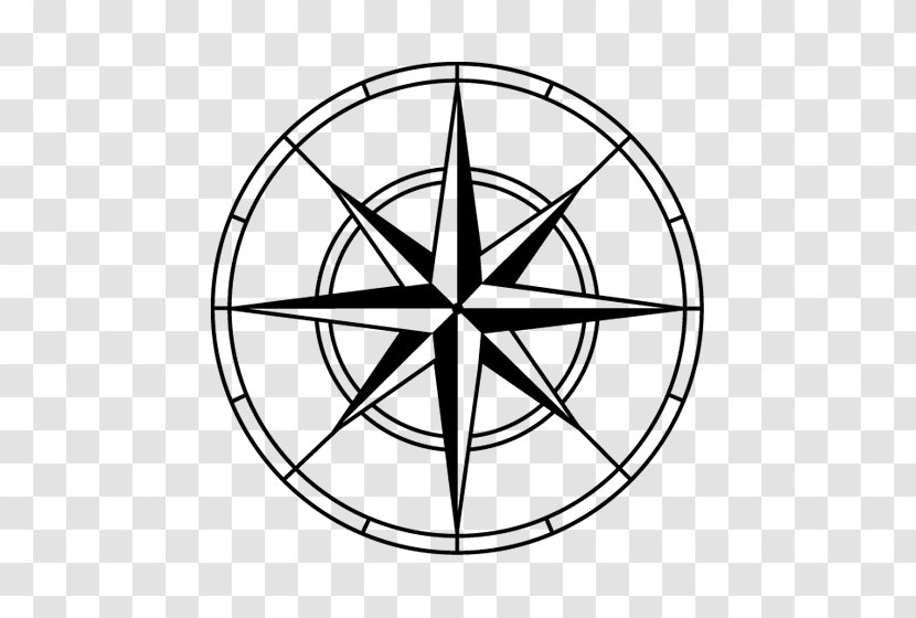 Compass Rose Clip Art - Theme - Vector Transparent PNG