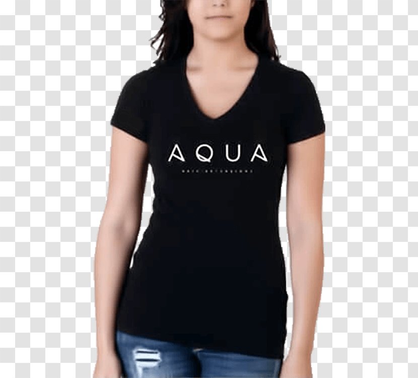 Ringer T-shirt Clothing Dress - Tshirt - Aqua Hair Transparent PNG