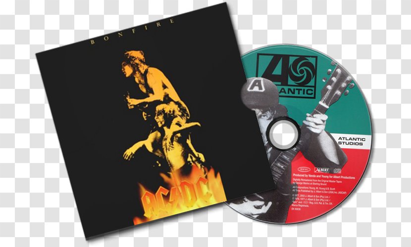 Graphic Design Compact Disc AC/DC Bonfire - Dvd Transparent PNG