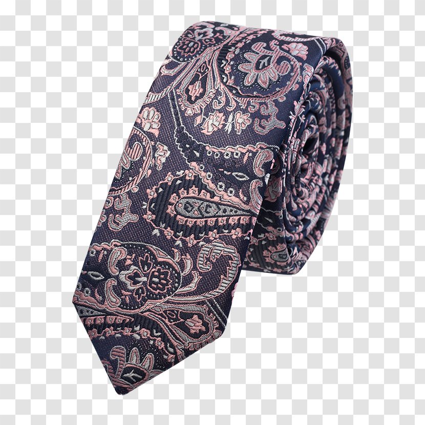 Paisley Necktie Einstecktuch Navy - Patterns Transparent PNG