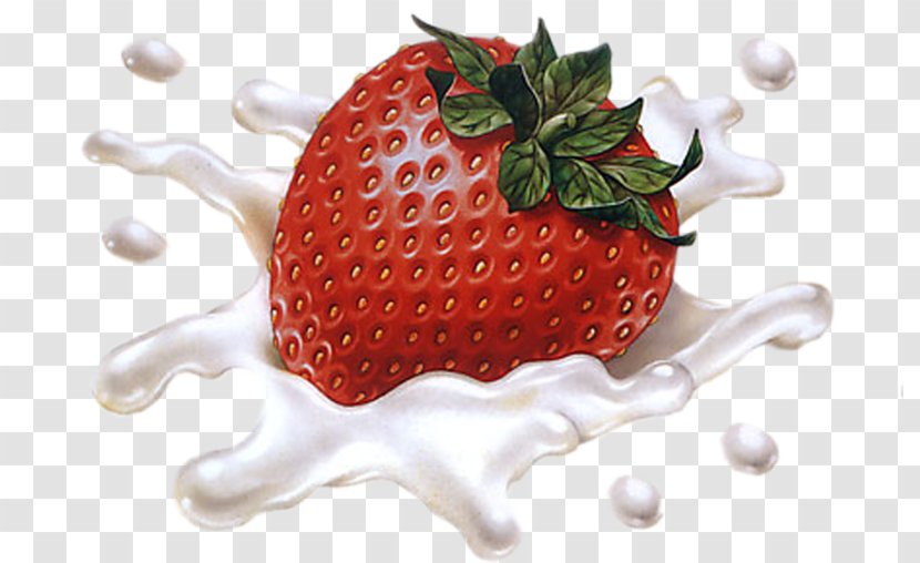 Flavored Milk Breakfast Cereal Belgian Waffle Strawberry Transparent PNG