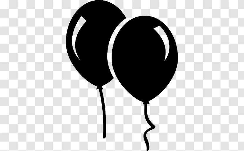 Balloon Black And White Clip Art - Hot Air Transparent PNG