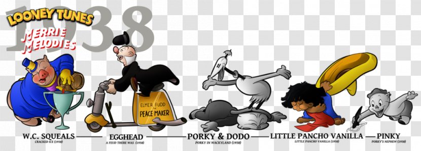 Comics Cartoon Character Recreation - Porky In Wackyland Transparent PNG