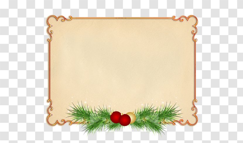 Picture Frames Borders And Christmas Ornament Scrapbooking - Art Transparent PNG