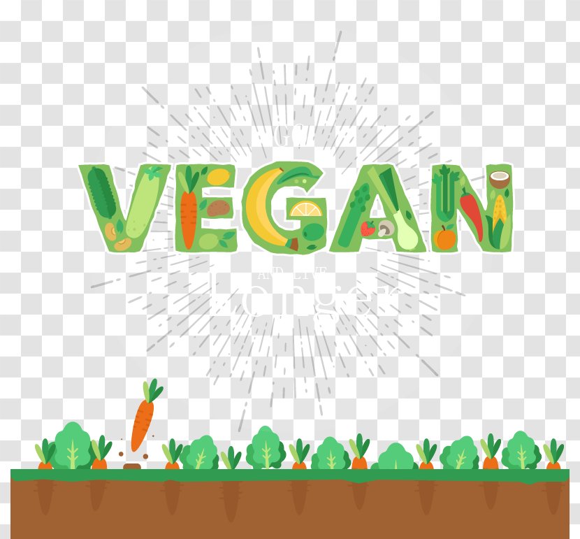 Carrot Creative Vegetable - Grass - Vector Transparent PNG