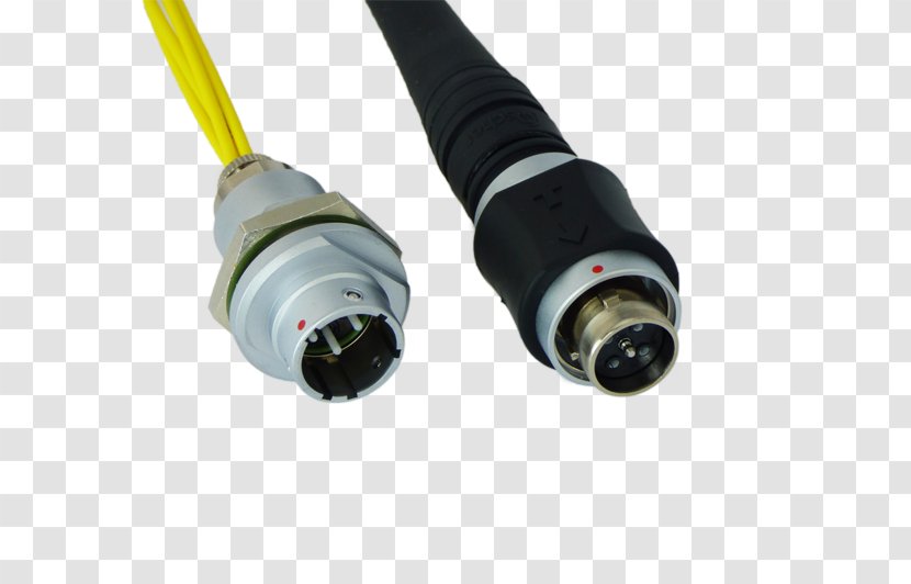 Coaxial Cable Electrical Connector Optical Fiber - Us Military Specifications Transparent PNG