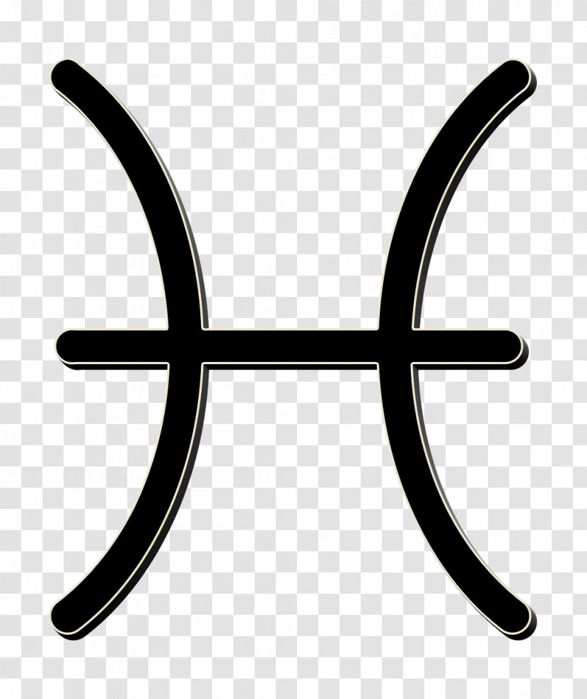 Astrology Icon Horoscope Pisces - Logo Symbol Transparent PNG