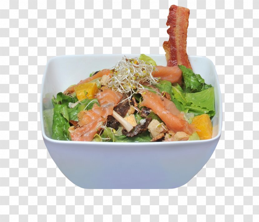 Tuna Salad Caesar Pasta Smoked Salmon - Asian Food - Chicken Fillet Transparent PNG