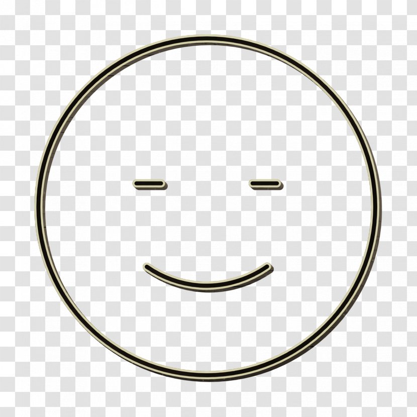 Happy Face Emoji - No Expression Transparent PNG