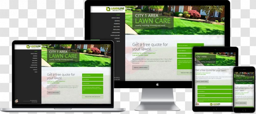 Smartphone Computer Software Handheld Devices Monitors Display Advertising - Lawn Mowing Business Flyers Transparent PNG