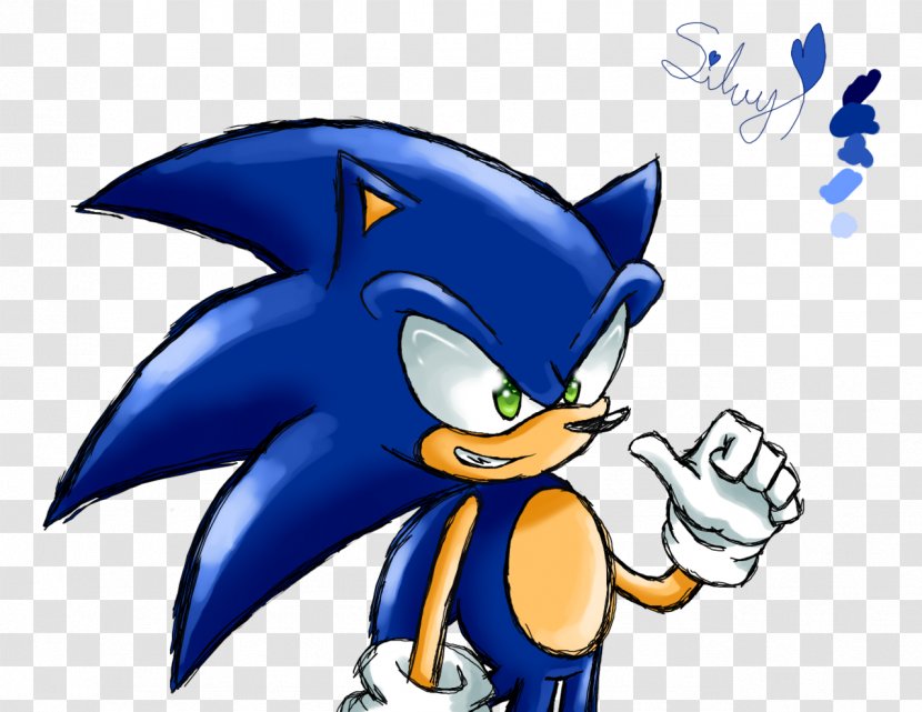 Sonic The Hedgehog And Secret Rings Shadow Drawing - Deviantart Transparent PNG