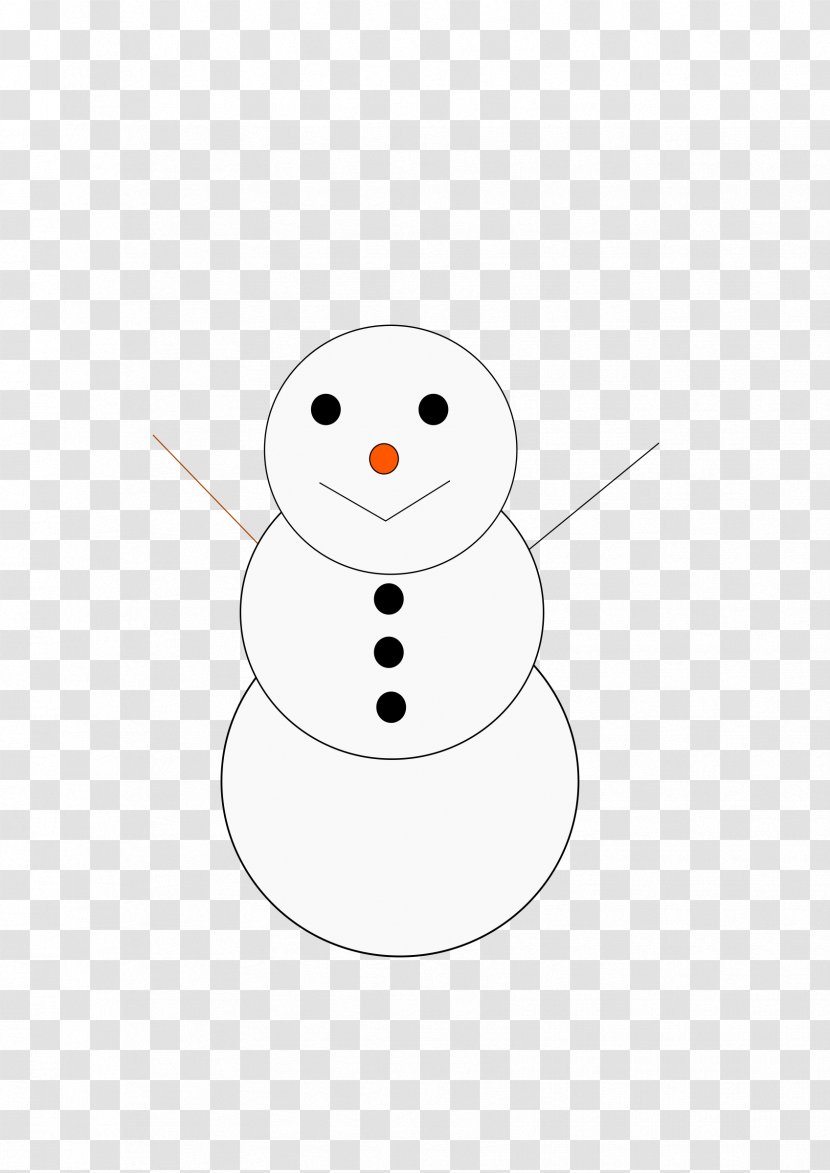 Cartoon Character Clip Art - Snowman Transparent PNG