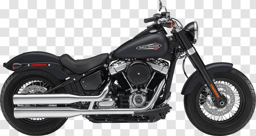 Harley-Davidson Softail Motorcycle Bobber Cruiser - Exhaust System - NC Tax Dollars Transparent PNG