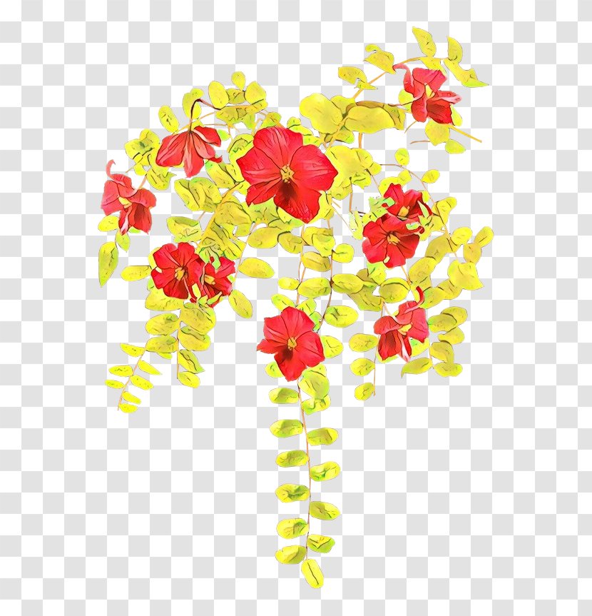 Flower Cut Flowers Plant Yellow Petal - Cartoon - Flowering Bouquet Transparent PNG