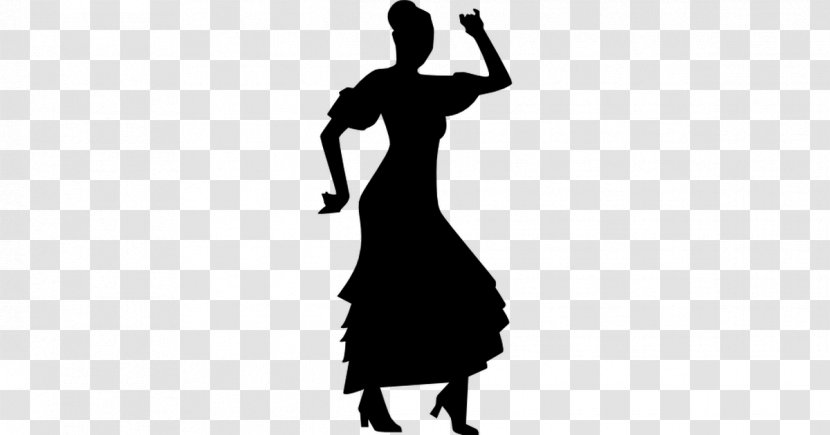 Silhouette Flamenco Dance Photography - Frame Transparent PNG