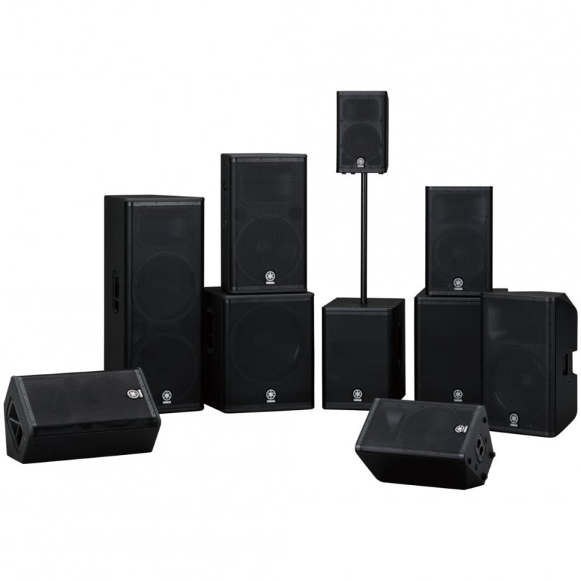 Loudspeaker Yamaha Corporation Audio Mixers Public Address Systems Sound - Frame - Speakers Transparent PNG