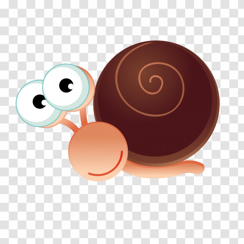 Painting Child Comics Illustration - Oil - Snail Cartoon Style Transparent PNG