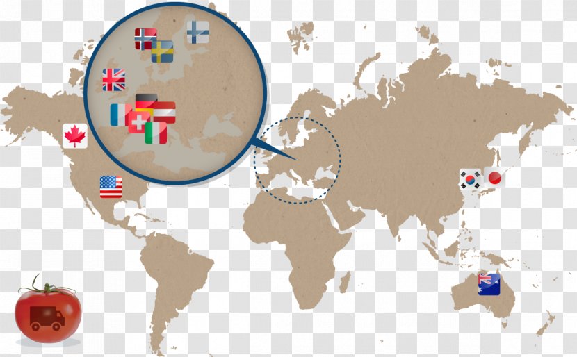 World Map Globe - Gerardus Mercator Transparent PNG