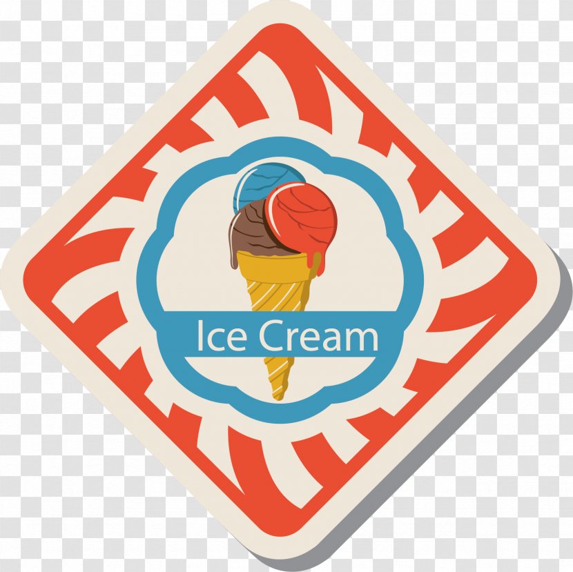 Ice Cream Poster - Text - Vector Hand-painted Color Posters Transparent PNG