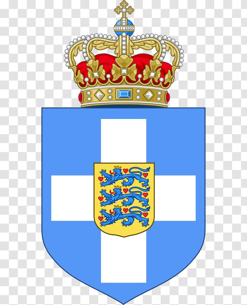 Kingdom Of Greece Coat Arms Greek Royal Family - Queen Annemarie Transparent PNG