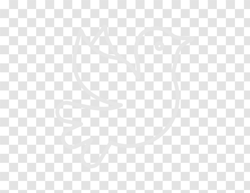 Beak Bird Logo White Desktop Wallpaper - Symbol Transparent PNG