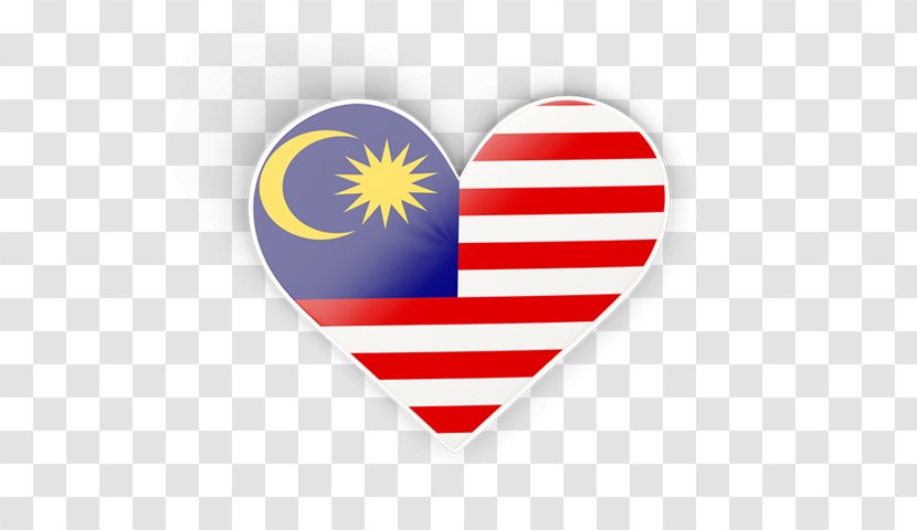 Flag Of Malaysia Heart Turkey - National Transparent PNG