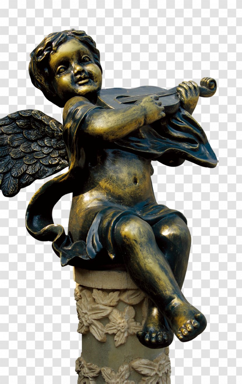 Manneken Pis Angels Statue Bronze Sculpture - Of Child Angel Transparent PNG