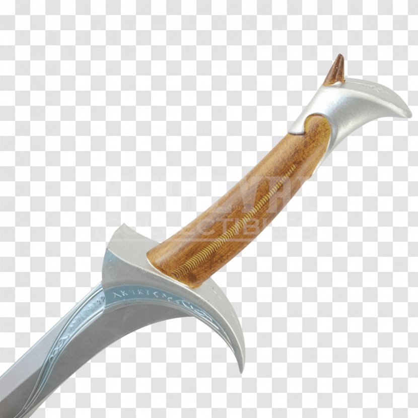 The Hobbit Thorin Oakenshield Lord Of Rings Foam Larp Swords Orcrist - Weapon Transparent PNG