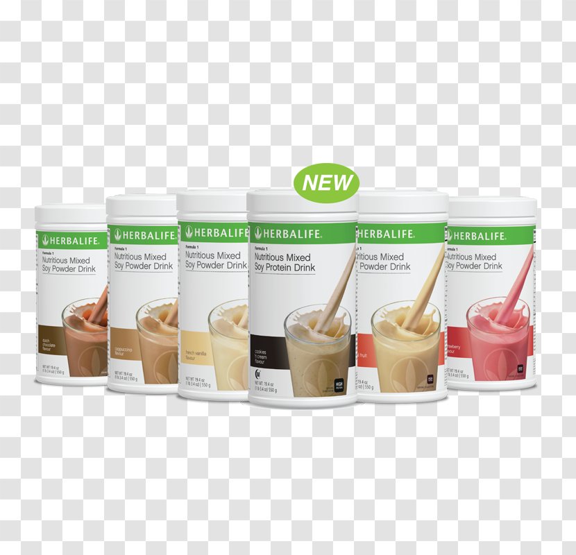 Milkshake Herbalife Dietary Supplement Nutrition Soy Protein - Shake Transparent PNG